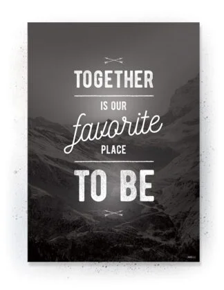 Plakat / lærredsprint - Flotte artworks i sort/hvid