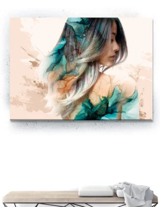 Plakat / Lærredsprint med flotte farverige dyremotiver