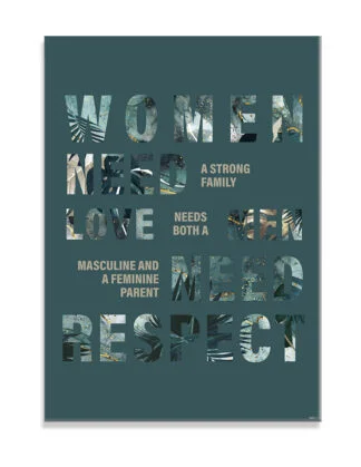 Plakat / lærredsprint - Flotte artworks i Sand/Grøn