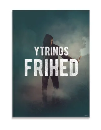 Ytringsfrihed- Plakat / Lærredsprint med citat