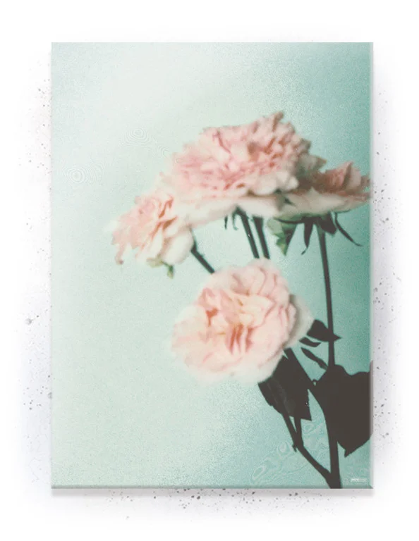 Plakat / lærredsprint - Flotte artworks i nydelige nedtonede pastel farver