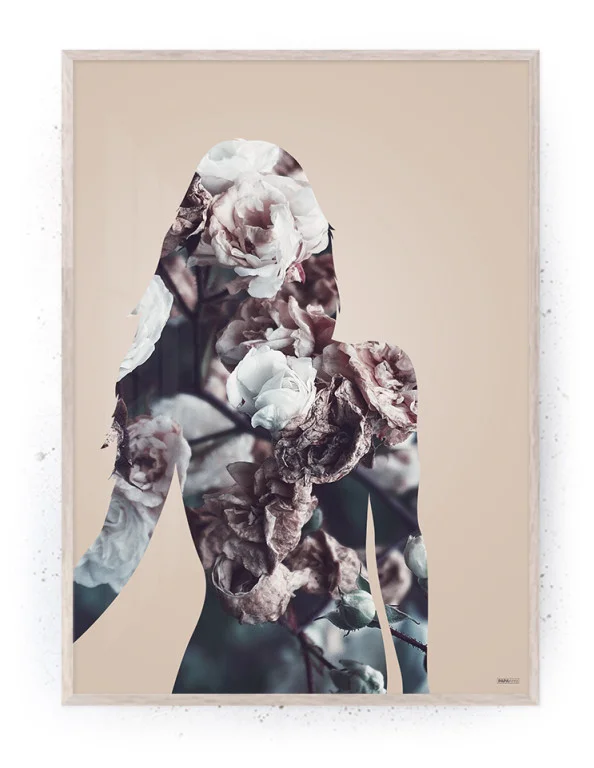 Plakat / lærredsprint - Smukke pasteller og naturlige farver