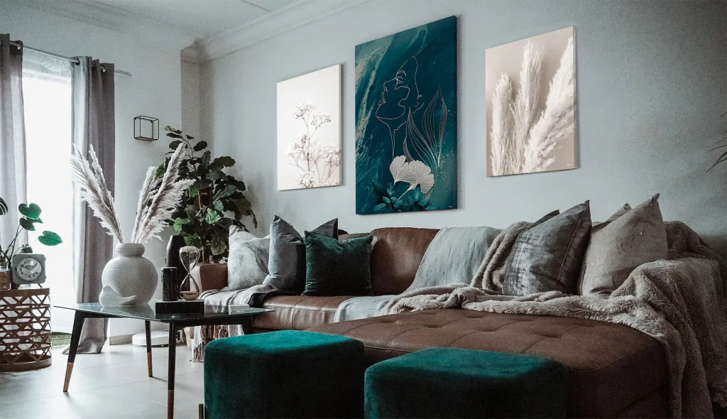 Bright lærredsprint sæt