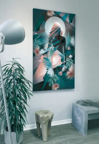 Woman entity plakat og lærredsprint