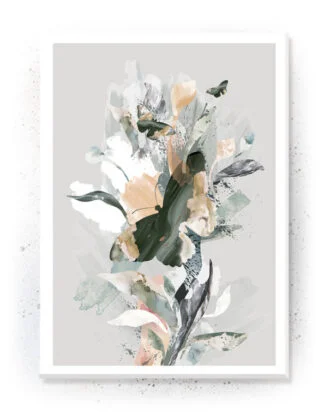 Butterflies plakat og lærredsprint