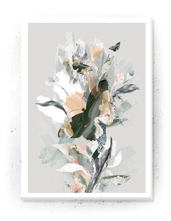 Butterflies plakat og lærredsprint