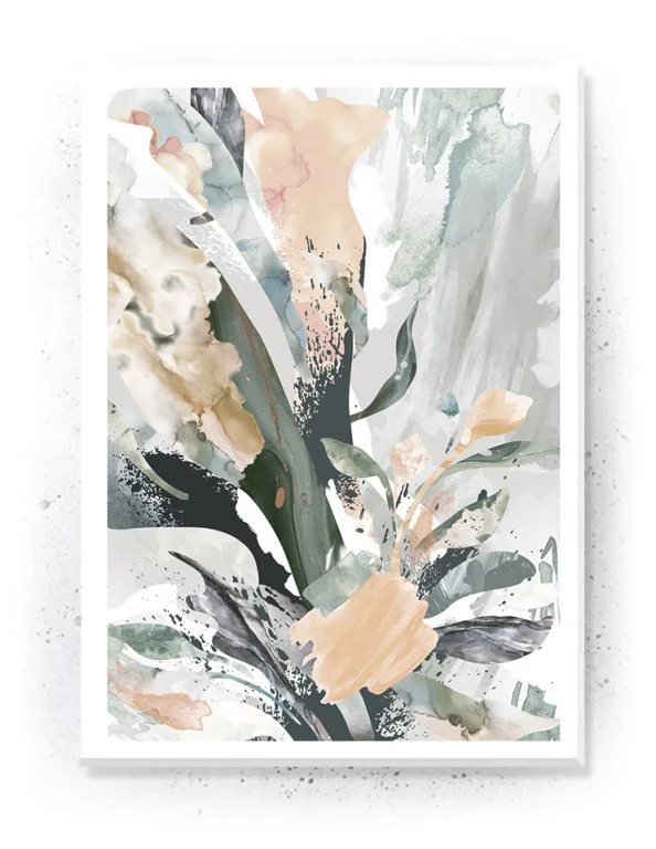 Collage plakat og lærredsprint