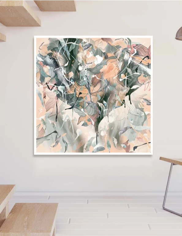 Heart plakat og lærredsprint