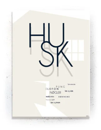 Husk offwhite typografic 03