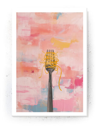 Fork with spagetti 01