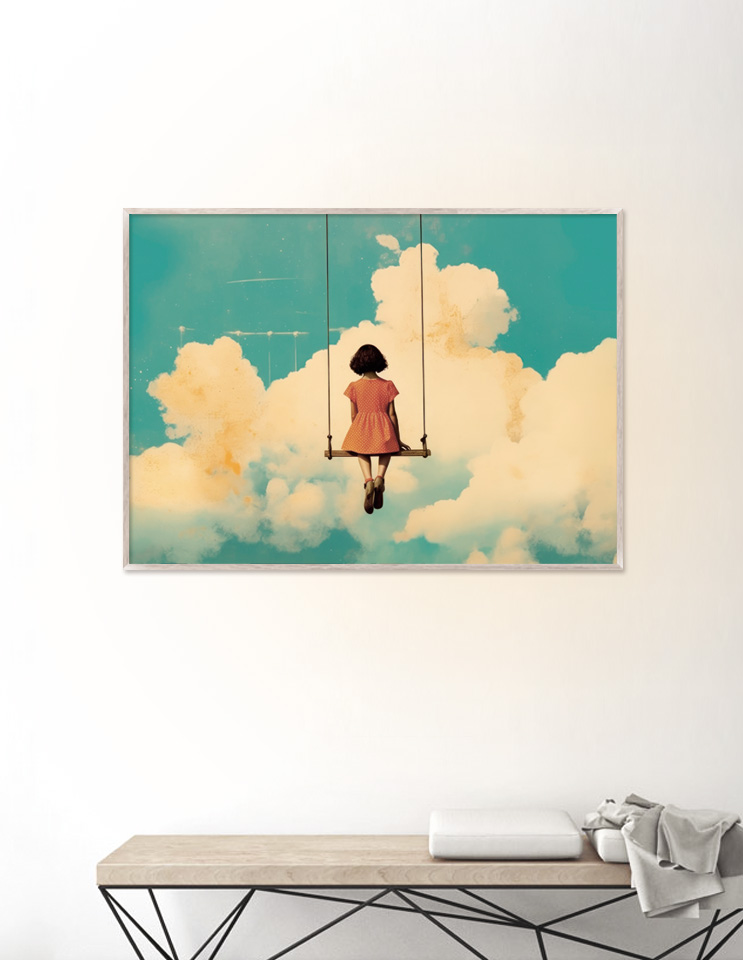 Girl on swing That Feeling