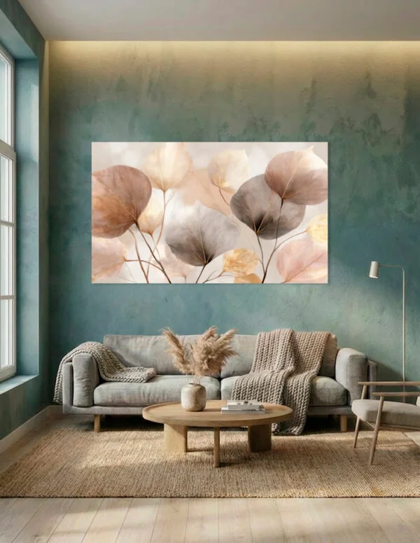 Lærredsbillede: Season Leaves Brown