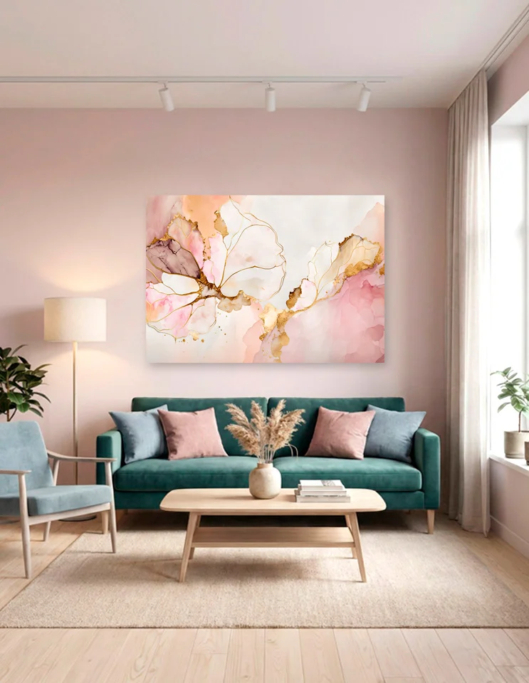 Plakat: Vivid Lights II Tones of nature