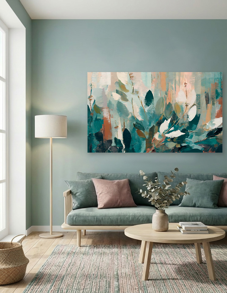 Forest Fauna stort lærredsbillede