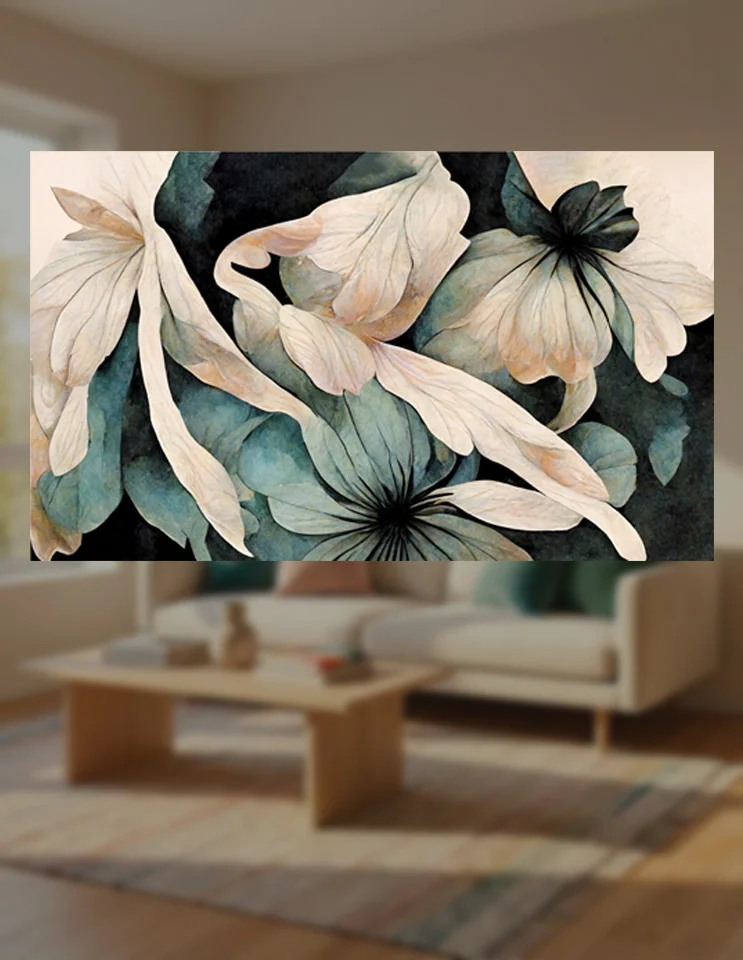 Abstract flowers