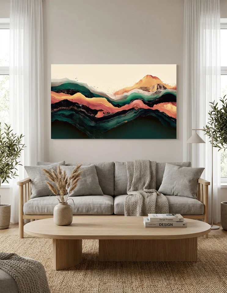 Color mountain