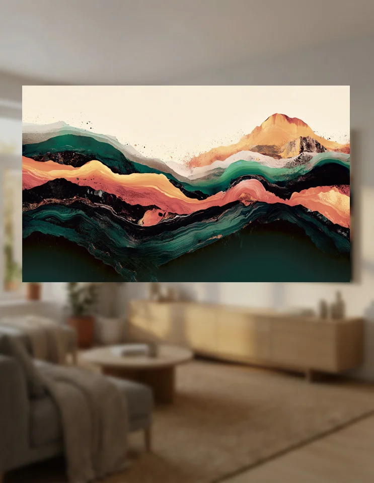 Color mountain